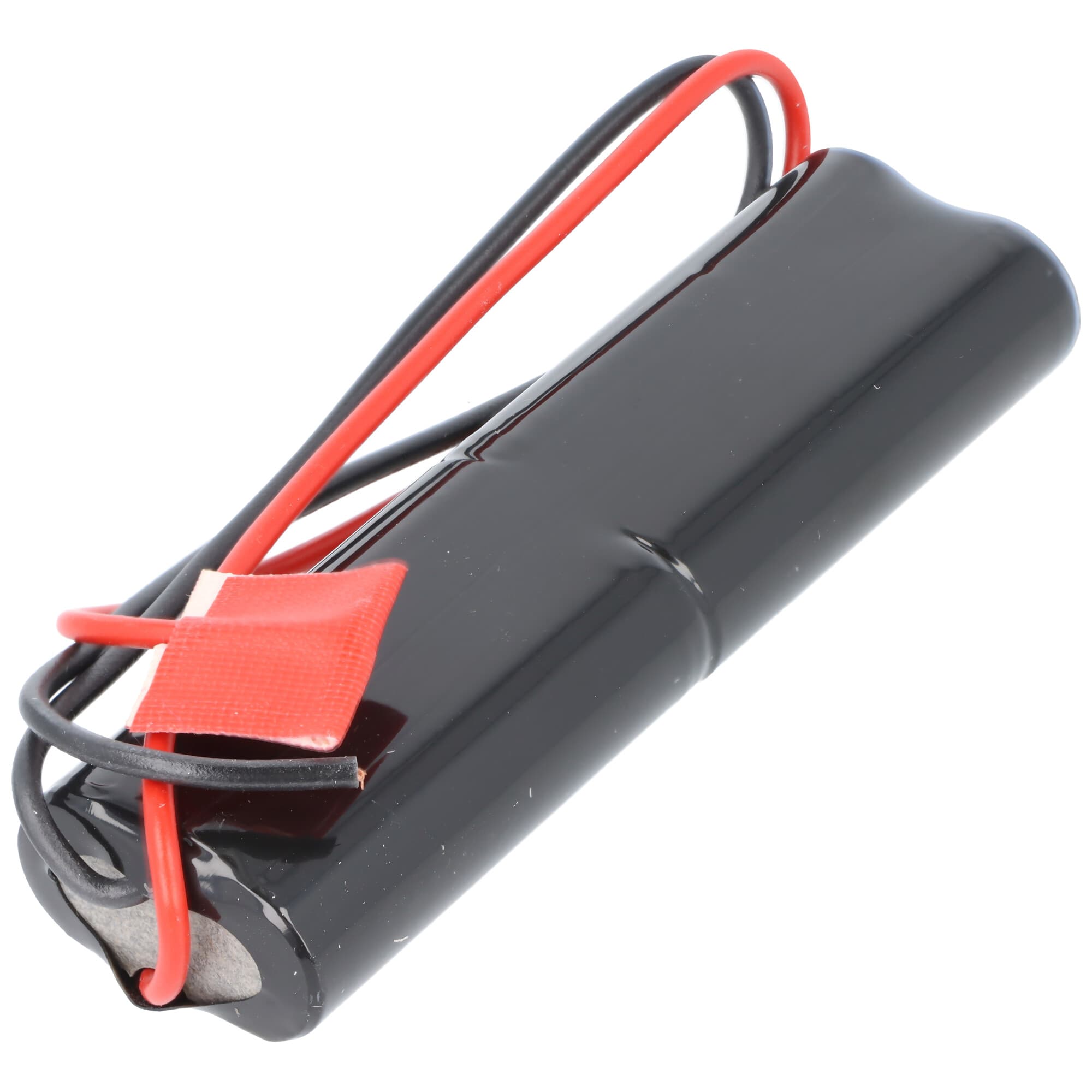 Batterie pour éclairage de secours NiMH 4,8V 1300mAh avec extrémités de câble libres, S2x2, 100x15mmx30mm