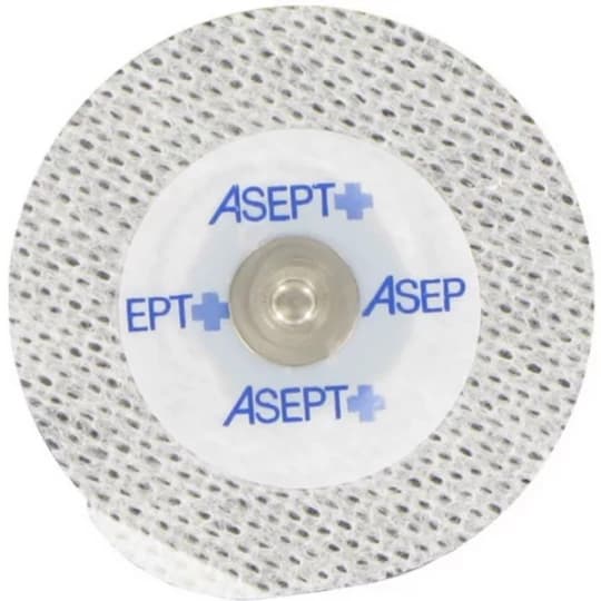 Asept Électrodes ECG Diagnostic Support Textile x 60