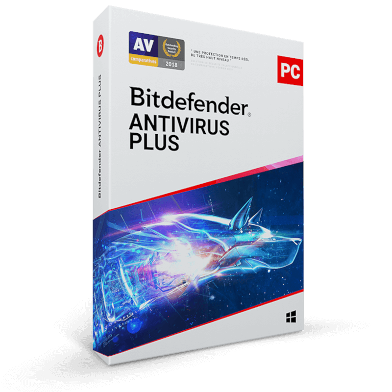 Bitdefender Antivirus Plus 2026 | 1 PC | 1 An | Téléchargement
