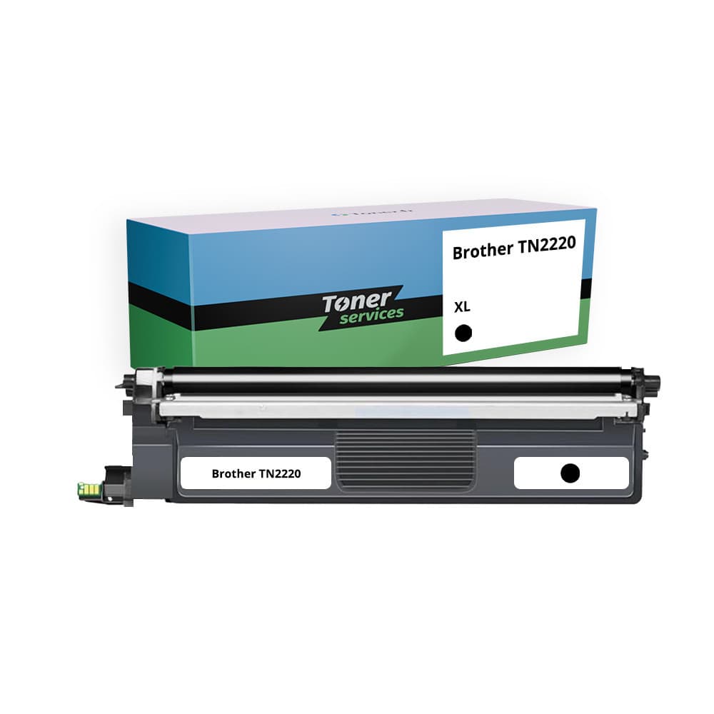 Pack de 3 toners compatible Brother TN2220 Noir