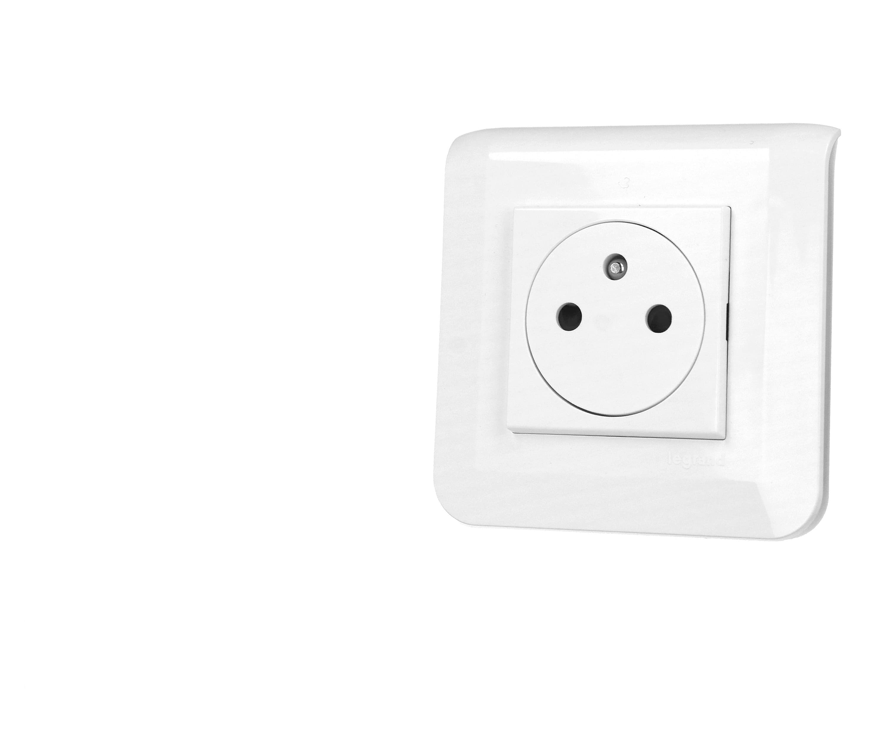 Prise électrique Legrand Mosaic™ surface complète